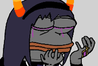amphibian crying frog gray_skin hand horn nas:pepe pepe_the_frog troll troll_(homestuck) // 200x135 // 19.8KB