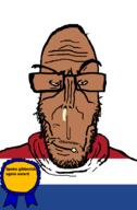 angry beard brown_skin crying dutch european flag flag:netherlands glasses hair mutt netherlands red_eyes soyjak stubble subvariant:euromutt sweater variant:markiplier_soyjak // 591x900 // 24.8KB