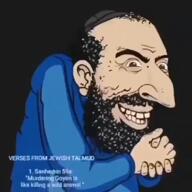 animated beard clothes crooked_teeth false_prophet hat hava_nagila judaism kike kike_nose kippah music nas:merchant rubbing_hands talmud verse // 480x480, 52.4s // 2.8MB animated beard clothes crooked_teeth false_prophet hat hava_nagila judaism kike kike_nose kippah music nas:merchant rubbing_hands talmud verse // 480x480, 52.4s // 2.8MB