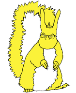 animal mustard_(user) series:animaljaks squirreljak subvariant:condiment subvariant:feralsquirrel trend:squirreljakking variant:feraljak yellow_hair // 680x830 // 16.1KB