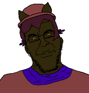 beard brown_skin epstein glasses jeffrey_epstein jimbo_(namefag) jimbo_(user) jimbrap jimbraphog meta:namefags niko_(oneshot) oneshot oneshot_pedo_nigger oneshotfag scarf variant:epsteinjak // 616x642 // 48.7KB