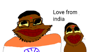 2soyjaks big_lips bindi brown_skin drawfag flag:india glasses india js_paint pajeet soyjak stubble subvariant:jartycuck subvariant:patrick text variant:chudjak yellow_sclera // 683x384 // 9.6KB