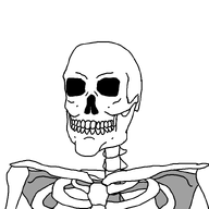 bone series:skeletonjaks skeleton skull subvariant:perceptive_chud template transparent_background variant:chudjak // 800x799 // 19.5KB