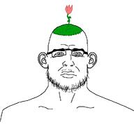 closed_mouth flower looking_at_you plant scar serious stitches variant:unknown white_background // 960x922 // 26.6KB