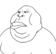 albino angry bantu gorilla monkey nigger obese series:muttverse subvariant:bantumutt template thick_lips variant:meximutt // 888x849 // 15.6KB