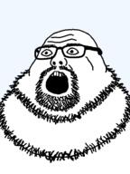 bald fat glasses neckbeard open_eyes open_mouth transparent_background variant:neckbeardjak // 479x640 // 21.6KB