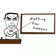 anger_mark angry animated apple bowtie desk mug nothing_ever_happens nothingburger subvariant:pol_face teacher variant:chudjak whiteboard // 576x576 // 297.5KB