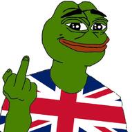 amphibian britian british frog middle_finger nas:pepe pepe_the_frog smile variant:pepejak // 959x964 // 460.3KB