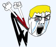 crying fairly_odd_parents full_body jumping mr_crocker nate screaming seething tear variant:chudjak // 561x466 // 105.2KB