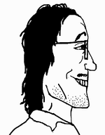 collared_shirt eyebrows glasses hair looking_to_the_right meta:not_oc nose series:sidejaks side_profile smile squinting teeth transparent_background variant:mulletjak // 500x640 // 28.6KB
