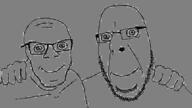 black_and_white compressed deep_fried deltarune friend_inside_me friendship no_more_brother_wars toy_story variant:cobson variant:feraljak woody // 800x449 // 110.3KB