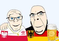 adidas beer flag:germany flag:poland germany poland slavic variant:cobson variant:feraljak // 3508x2480 // 1.9MB