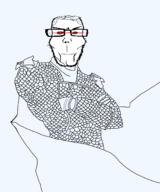 beard bird cape eagle euromutt glasses glove hair homelander laser_eyes soyjak stubble subvariant:euroaryan subvariant:euromutt superhero template the_boys variant:markiplier_soyjak // 1706x2048 // 421.6KB