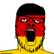 country flag flag:germany germany glasses open_mouth soyjak stubble variant:a24_slowburn_soyjak // 454x520 // 34.9KB