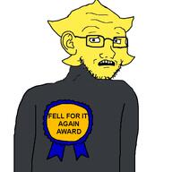 award black_skin concerned ear fell_for_it_again_award glasses juaco_(user) looking_at_you open_mouth sad scared self_hate soyjak stubble subvariant:soyak_(concerned) variant:soyak white_background yellow_skin // 600x600 // 44.3KB