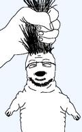 blind fixed hair hand holding_soyjak homunculus mandrake open_mouth template transparent_background variant:prematurejak // 728x1160 // 33.5KB