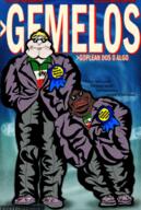 arnold_schwarzenegger award badge clothes danny_devito id least_dysgenic_mexicano_award mexiaryan mexican_flag meximutt most_dysgenic_mexicano_award movie_poster parody poster sidson subvariant:mexiaryan subvariant:mexiaryan_front subvariant:meximutt_front2 suit twins variant:meximutt variant:sidjak wheres_sidson // 673x1000 // 803.4KB