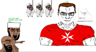 ack arab arape catholic flag:knights_of_malta genetics glasses green_eyes malta subvariant:muscular_chud tad total_arab_death variant:chudjak // 1204x660 // 381.8KB