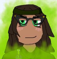 beanie brapjak_farty brown_hair brown_skin closed_mouth clothes green_eyes hair necklace smirk smug variant:soytan // 680x705 // 296.4KB