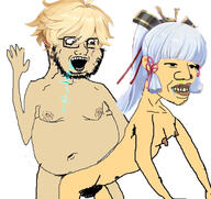 aether asian ayaka crazed drool fat genshin_impact sex subvariant:soyak_(crazed) variant:soyak video_game // 675x637 // 242.3KB