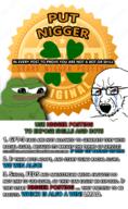 4chan amphibian bloodshot_eyes crying frog glasses nas:pepe nigger open_mouth pepe_the_frog soyjak stubble subnas:apu text variant:soyak // 1200x1949 // 1.6MB
