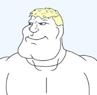 blond blue_eyes buff mewing series:aryan_soyjaks smile subvariant:mexiaryan template transparent_background trend:aryan variant:meximutt white_skin // 886x872 // 13.6KB