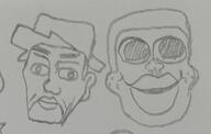 big_eyes big_lips clothes drawing drawn fnf_pedo hat paper sketch slopjak subvariant:chudplier subvariant:jartycuck variant:chudjak // 2908x1841 // 723.6KB