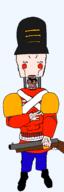 KILL_FURRIES belt clothes gun hat lethal_company monster no_pupils nutcracker nutcracker_(lethal_company) one_eye shell shotgun shotgun_shells subvariant:unbotheredchud toy variant:chudjak video_game // 549x1650 // 57.6KB