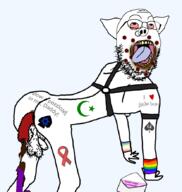 aids animal arm bbc bloodshot_eyes crescent_and_star dildo faggot flag flag:minor_attracted_person gay glasses islam leg lgbt meta:tagme meta:this_is_muhammad mohhamed monkeypox mudslime muhammad muslims nose_piercing nose_ring nsfw open_mouth pedophile penis pig piglam pisslam poop pozzed prolapse queen_of_spades shitlam soyjak star_and_crescent star_of_david stubble tattoo text tongue variant:gapejak virus worm yellow_teeth // 834x880 // 262.3KB