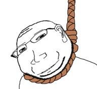ack anhero ear glasses hanging rope smile soyjak stubble subvariant:massjak subvariant:wholesome_soyjak suicide variant:gapejak // 757x696 // 52.8KB