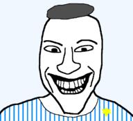 clothes grin hat holocaust jerma985 open_mouth soyjak star_of_david variant:susjak // 680x620 // 10.7KB