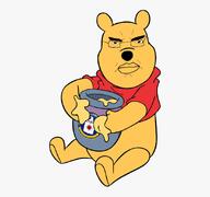 central_intelligence_agency honey honeypot le_pol_face red_shirt variant:chudjak winnie_the_pooh yellow_skin // 900x845 // 157.0KB