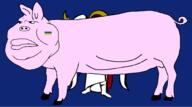 angel animal archangel archangel_michael christianity closed_mouth country ear fat flag flag:kyiv full_body kyiv lips pig pink_skin series:oblasts_of_oinkraine soyjak swine tail ukraine variant:meximutt wing // 1780x992 // 95.5KB