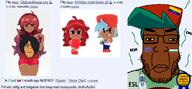 award brown_skin bulgarian_(user) discord_logo_facial_mark esl fnf fnf_pedo int_(sharty) maya_(ongezellig) ongezellig subvariant:chudplier subvariant:neutralplier variant:chudjak variant:markiplier_soyjak venezuela // 1300x600 // 375.8KB
