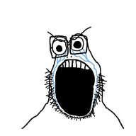 angry animated crying eyebrows open_mouth poopson soyjak stubble variant:rarejak // 369x400 // 292.9KB