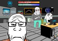 UNEP beard chair climate_change coffee computer coral global_crisis graph map pc picture surprised table television variant:cobson variant:feraljak variant:markiplier_soyjak // 1957x1361 // 906.1KB