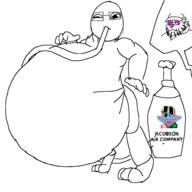 3soyjaks air_inflation belly_inflation blue_skin cap closed_mouth clothes colorful deformed eyelids full_body furry gas_cylinder glasses hat hose hose_inflation inflation_fetish meta:pornographic_content smile soyjak stubble subvariant:emmanuel subvariant:wholesome_soyjak variant:gapejak variant:quirkjak variant:unknown wink // 1280x1280 // 114.6KB