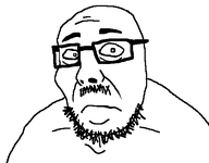 closed_mouth glasses mustache nuvariant soyjak stubble variant:healthjak // 514x402 // 7.6KB