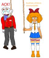 ack bowtie clothes colored_glasses dutch ear entiral_(user) hanging mymy necktie ongezellig subvariant:henry suspenders variant:impish_soyak_ears // 1100x1308 // 64.8KB