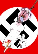 2soyjaks anhero bloodshot_eyes blush crying full_body glasses gynaecomastia hanging nazism neovagina nsfw open_mouth penis piss poop rope soyjak stubble suicide swastika tongue tranny variant:bernd variant:chudjak yellow_teeth // 843x1200 // 272.5KB