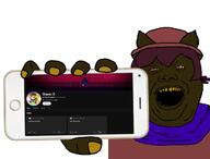 artist:conservativewaluigi black_skin brown_skin clippy deltarune flag:transgender_pride_flag jimbo_(namefag) meta:namefags namefag_drama namefags nigger niko_(oneshot) oneshot phone shitskin showing_phone tranny transgender_flag troon variant:alicia youtube // 1000x761 // 258.8KB
