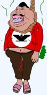 ack aztecchicano(namefag) bloodshot_eyes brown_skin countrywar crying cuba_vs_mexico flag:united_farm_workers full_body meta:tagme mouth_open open_mouth rope subvariant:roped_meximutt suicide tongue variant:meximutt // 447x901 // 75.1KB