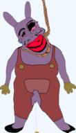 Circus_2_(NameFag) Fast_Adaptation(NameFag) ack big_lips crying deformed glove jartycuck jax_(the_amazing_digital_circus) overalls penis piss rabbit red_eyes red_lips rope subvariant:jartycuck suicide the_amazing_digital_circus tiny_penis urine variant:chudjak // 1375x2392 // 333.5KB