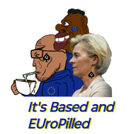 black_skin brown_skin christpilled coffee eu europe european european_union its_too_christpilled nas:tyrone negro nigger queen_of_spades side_profile soy stubble subnas:tyrone_side subvariant:euromutt ursula_von_der_leyen variant:markiplier_soyjak // 1017x996 // 401.8KB