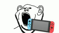 angry animated calm coin crab crying dance female glasses hanging holding_object mario microphone multiple_soyjaks music nintendo nintendo_switch redraw singing smv soyjak soyjak_party stubble subvariant:chudjak_front subvariant:splicejak subvariant:wholesome_soyjak talking tranny tv_(4chan) variant:chudjak variant:cobson variant:cryboy_soyjak variant:el_perro_rabioso variant:feraljak variant:gapejak variant:impish_soyak_ears variant:markiplier_soyjak variant:nu_impish_soyak variant:soyak variant:soytan video_game // 1136x640, 182.8s // 76.6MB