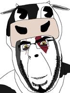 costume cow dairy_bastard glasses god_of_war kratos scar skin stubble subvariant:modern_cobson tattoo variant:cobson yellow_eyes // 875x1149 // 60.5KB