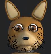animatronic brown_eyes datos five_nights_at_freddy's fnaf fnaf_(fangame) glasses grey_background stubble variant:unknown // 509x542 // 330.1KB