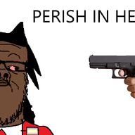 animated blood bloodshot_eyes boogeyman brown_skin canada closed_mouth clothes crying discord fundamental_paper_education glasses gun irl joels_alterego map_(pedophile) miss_circle open_mouth pedophile perish_in_hell soyjak stubble text tranny variant:a24_slowburn_soyjak white_skin yellow_teeth // 1114x619 // 148.9KB