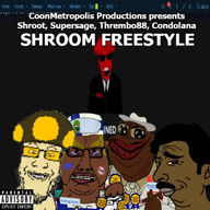 amphibian award ban brown_skin condolana discord finland flag:finland freestyle frog glasses hair janny meta:ai_generated mushroom nas:pepe nigger no_fun pajeet parental_advisory pepe pepe_the_frog rap shroom shroot_(namefag) song soyjak_blog soyjak_forum subvariant:chudjak_front suno_ai text thrembo88_(namefag) toniylijani_(user) trend:slopjak variant:chudjak variant:feraljak variant:markiplier_soyjak variant:pajeetjak video // 480x480, 55.6s // 11.8MB