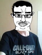 black_ops black_ops_2 blackpill blackpilled bo2cel call_of_duty call_of_duty_black_ops_2 clothes facial_hair incel irl mustache saint saintblackops2cel saintbo2cel variant:chudjak // 454x599 // 333.1KB
